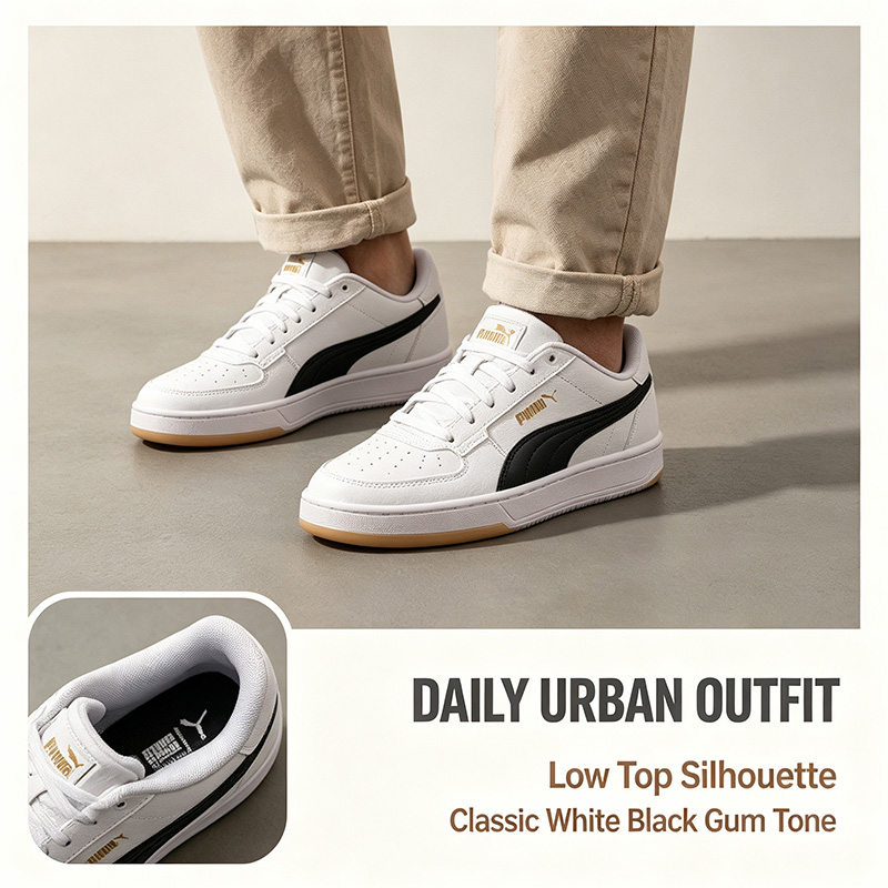 Puma Shoes Suede Classic - Tênis PUMA Masculino Branco e Preto