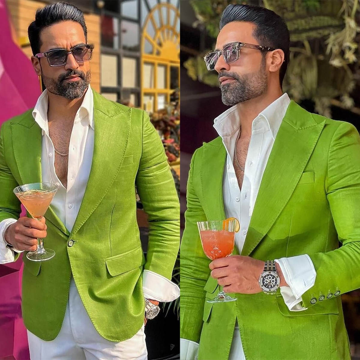 Men Formal Wear Green - Ternos de Casamento Masculinos Verdes Elegantes