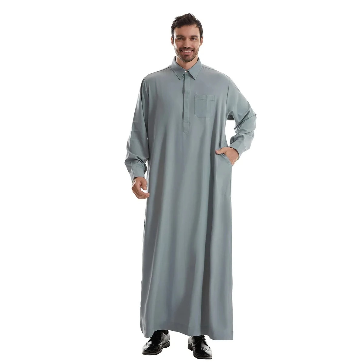 Men Formal Wear Dubai - Jubba Thobe Masculina, Camisa Longa, Túnica