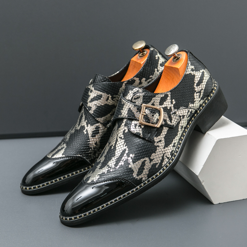 Sapatos Clássicos Retro Le Fu  - Men Formal Wear Green avaliação e preço