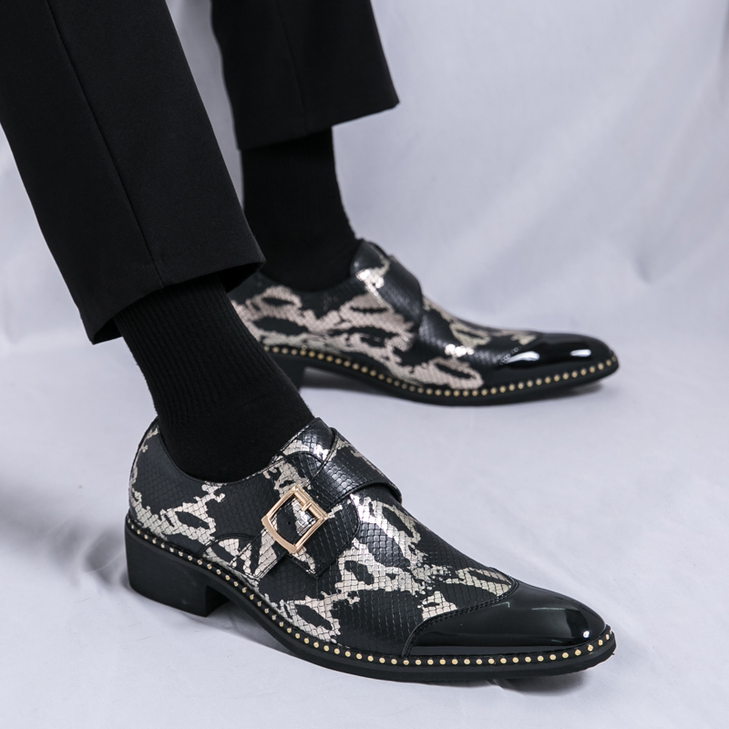 Sapatos Clássicos Retro Le Fu  - Men Formal Wear Green avaliação e preço