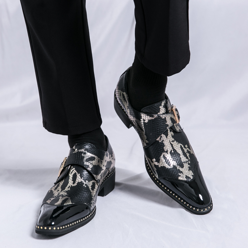 Sapatos Clássicos Retro Le Fu  - Men Formal Wear Green avaliação e preço