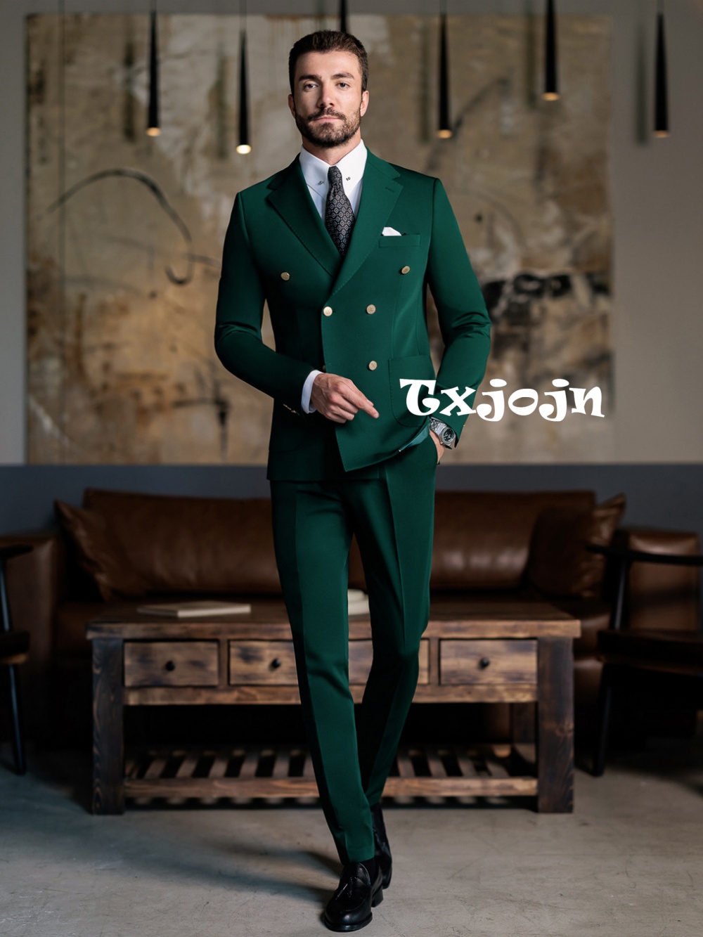 Ternos Slim Fit Verdes para Ho - Men Formal Wear Green avaliação e preço