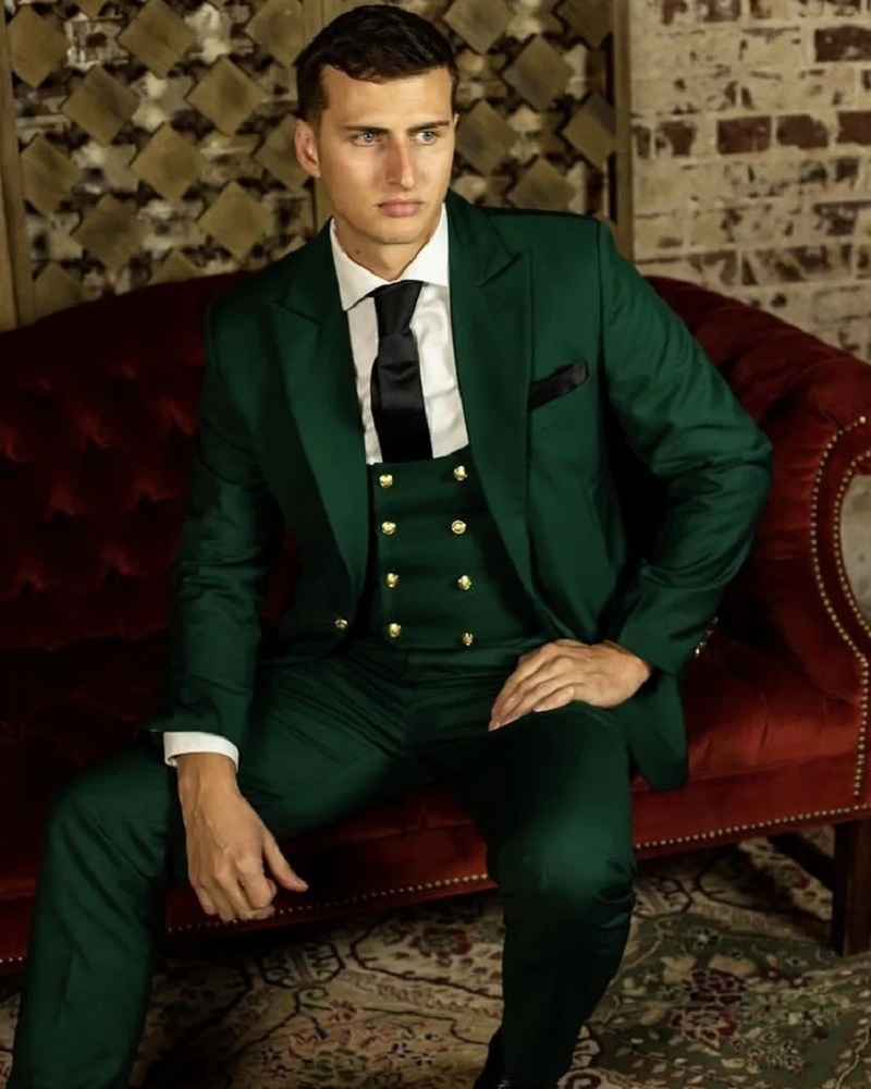Ternos Clássicos Verdes para H - Men Formal Wear Green avaliação e preço