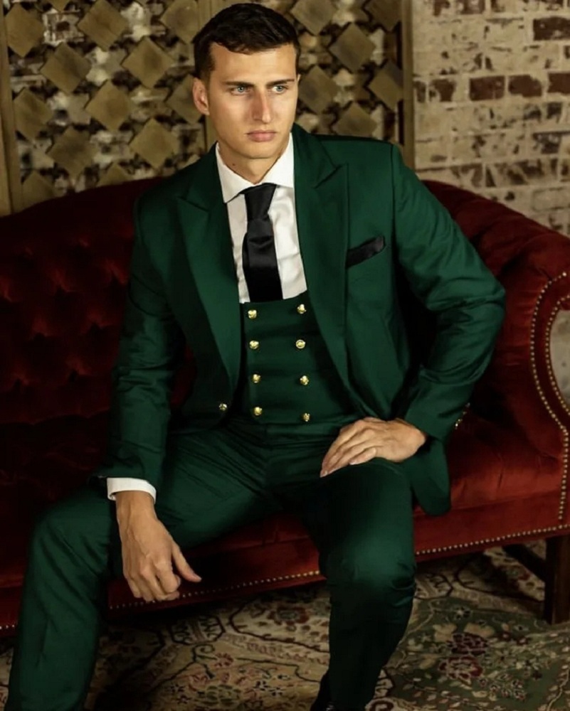 Ternos Clássicos Verdes para H - Men Formal Wear Green avaliação e preço