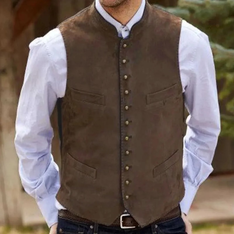 Colete masculino de veludo cam - Men Formal Wear Outfits avaliação e preço