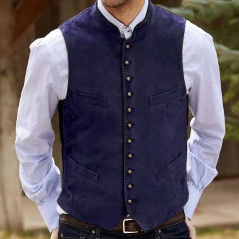 Colete masculino de veludo cam - Men Formal Wear Outfits avaliação e preço