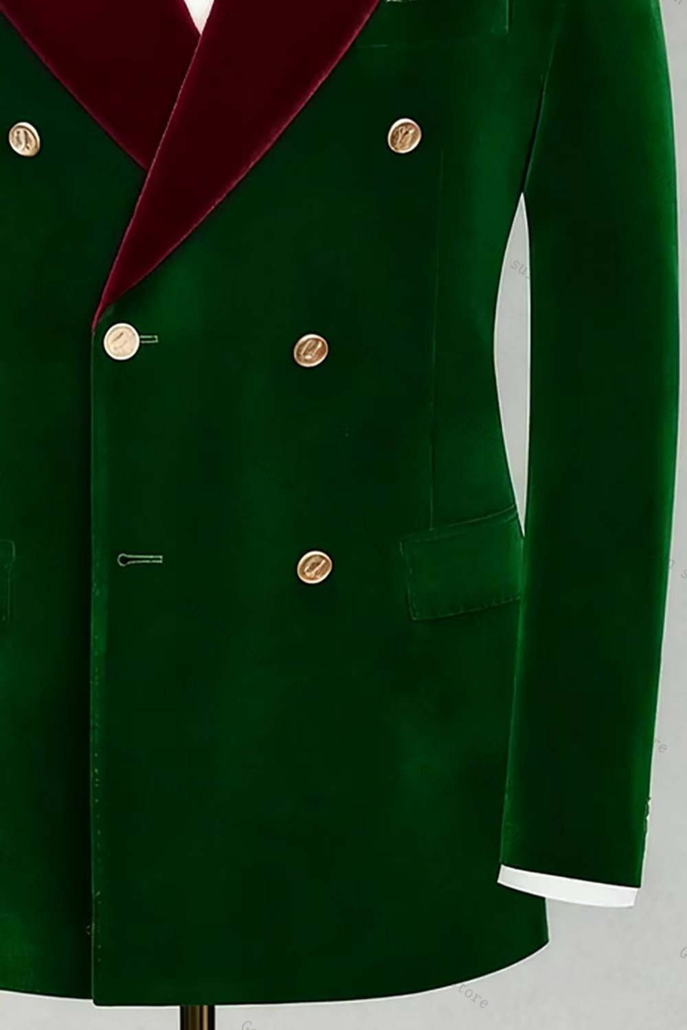 Conjunto de terno masculino de - Men Formal Wear Green avaliação e preço