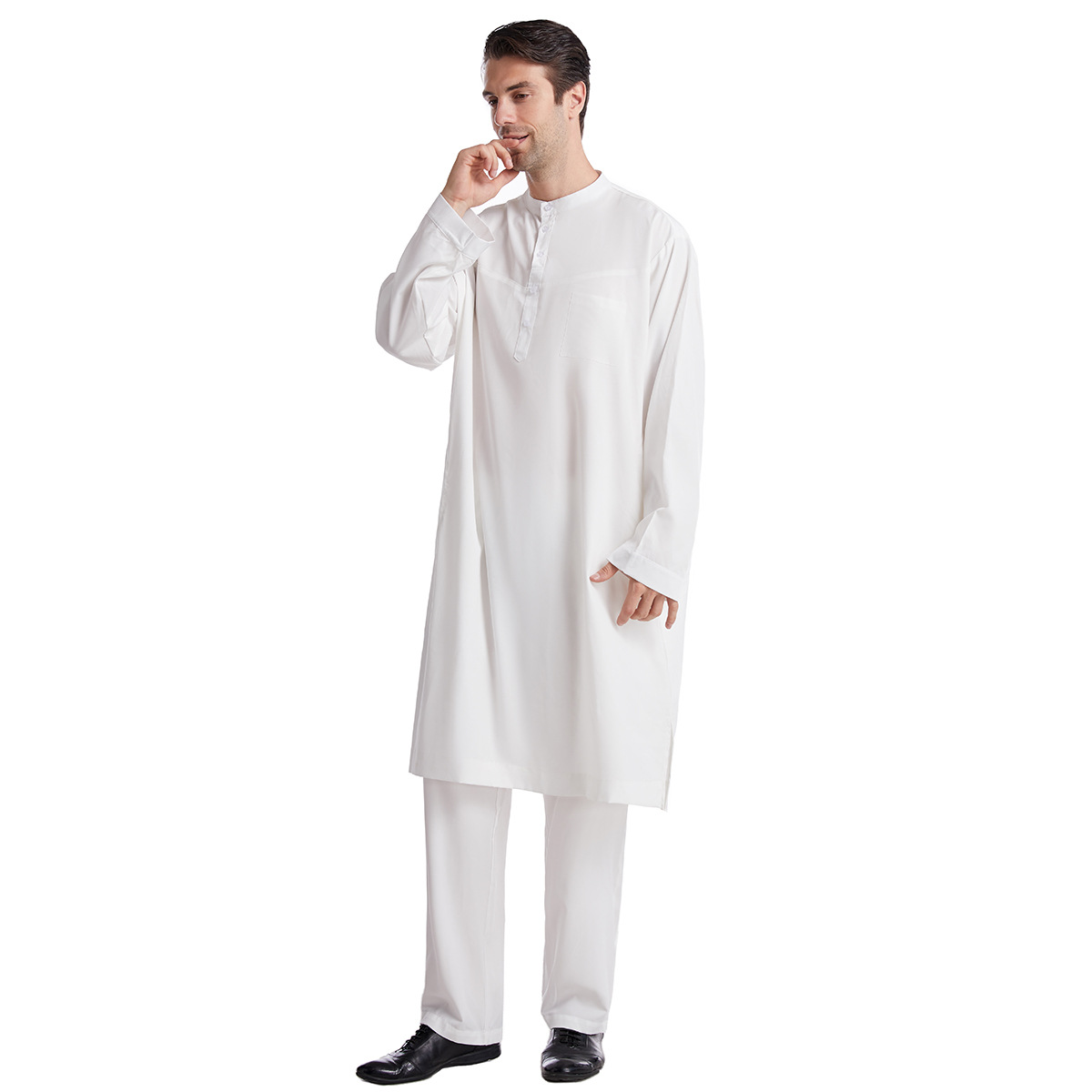 Homens muçulmanos jubba thobe  - Men Formal Wear Dubai avaliação e preço