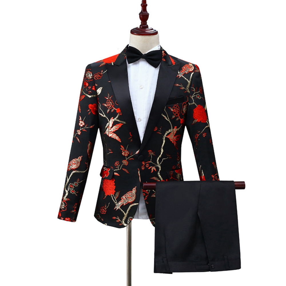2026 novo requintado jacquard  - Men Formal Wear Outfits avaliação e preço