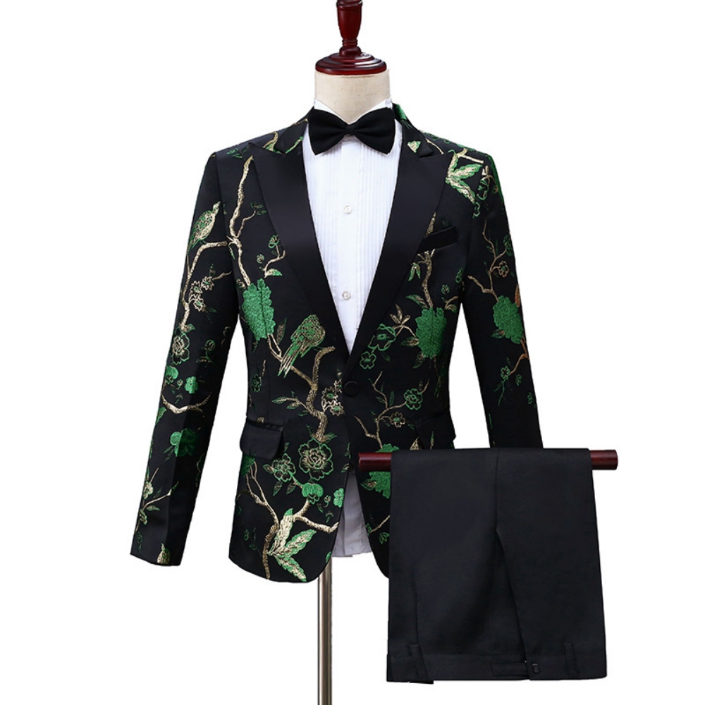 2026 novo requintado jacquard  - Men Formal Wear Outfits avaliação e preço