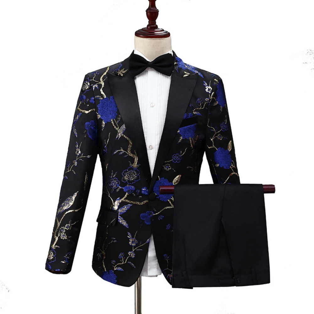 2026 novo requintado jacquard  - Men Formal Wear Outfits avaliação e preço