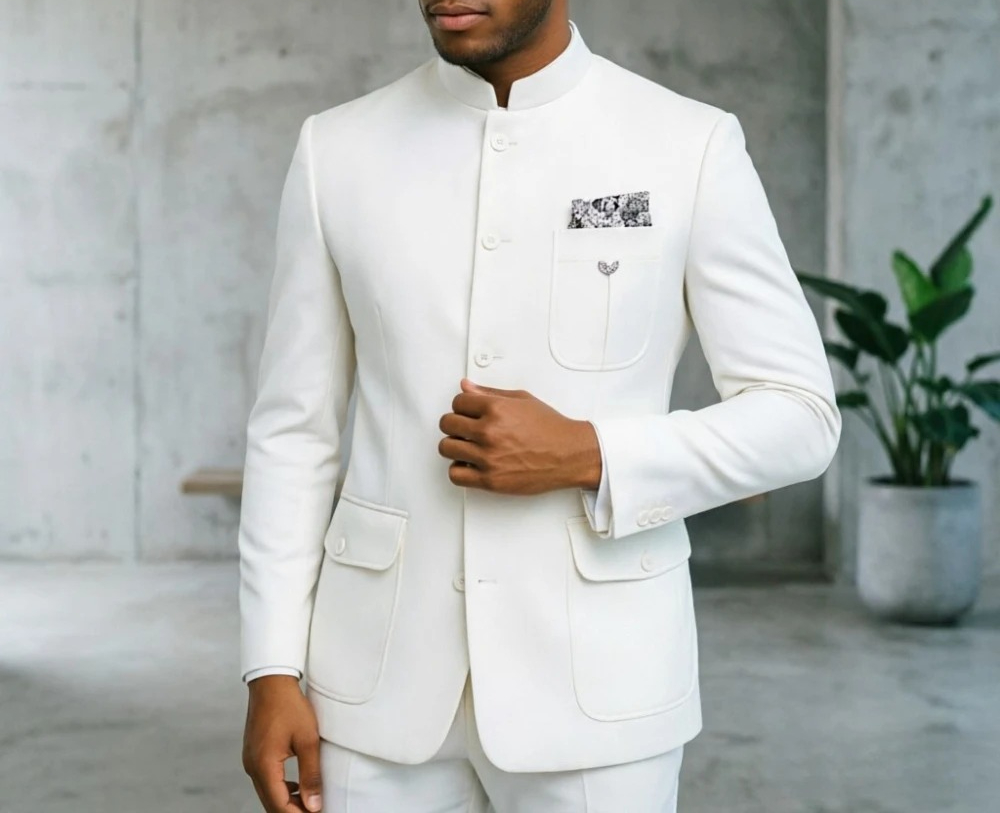 Ternos Safari Masculinos Premi - Men Formal Wear Green avaliação e preço