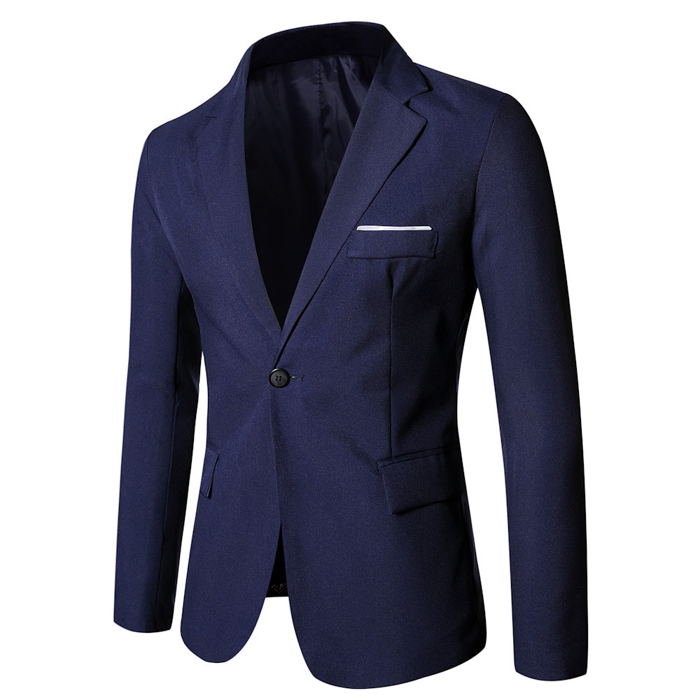 Blazer Masculino com Gola Dobr - Men Formal Wear Outfits avaliação e preço