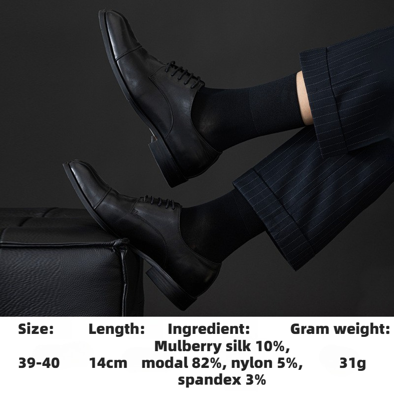 Meias de Seda Real para Homens - Men Formal Wear Green avaliação e preço
